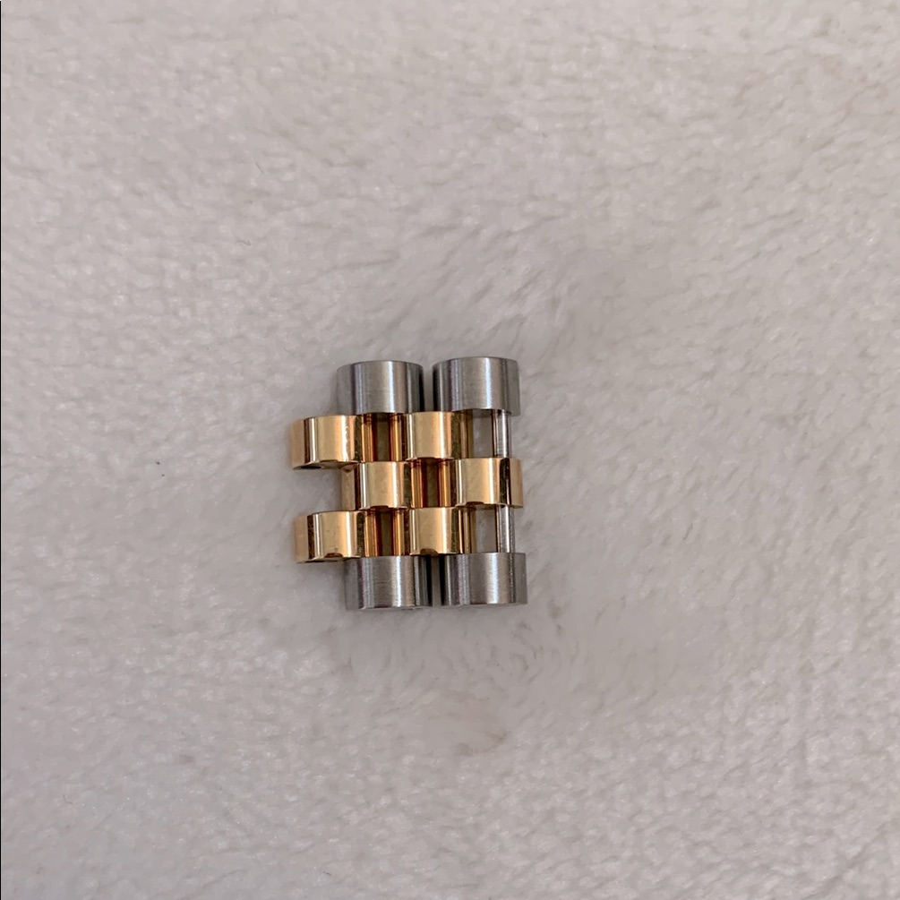 Authentic Rolex TwoTone Gold  Silver Metal Watch Links From Rolex Datejust 41